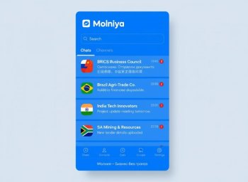 "Молния" готовится к старту: бизнес-мессенджер для стран БРИКС